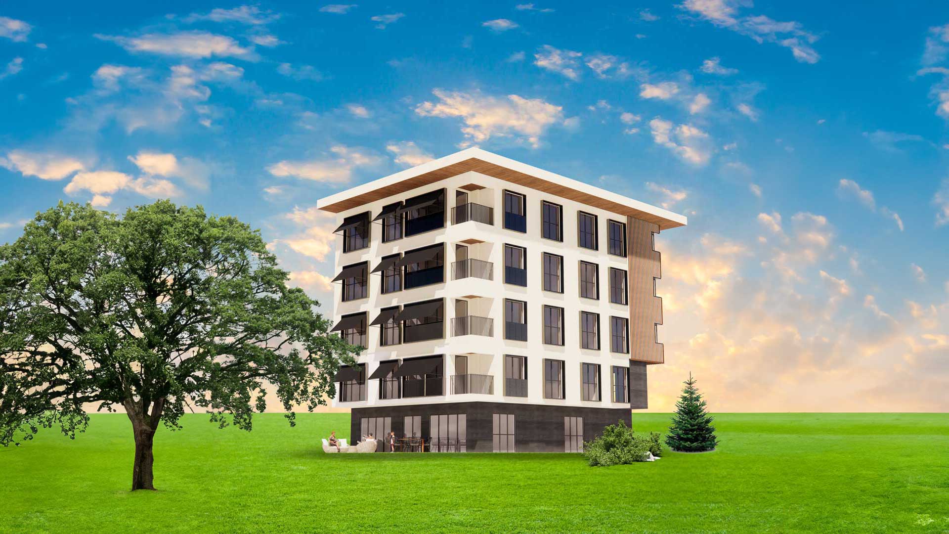 Sunsetpark Etiler Concept modern dış cephe görünümü