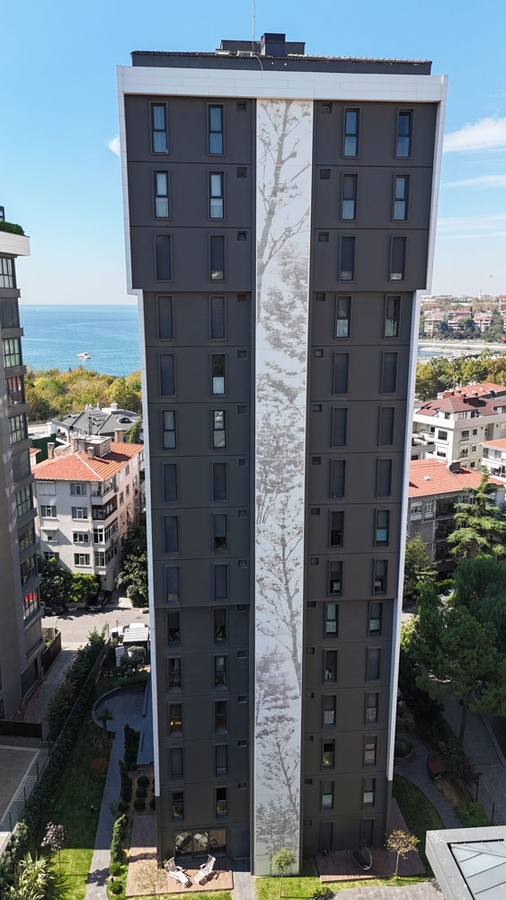 Sunsetpark Marina projesinin dış cephe görünümü